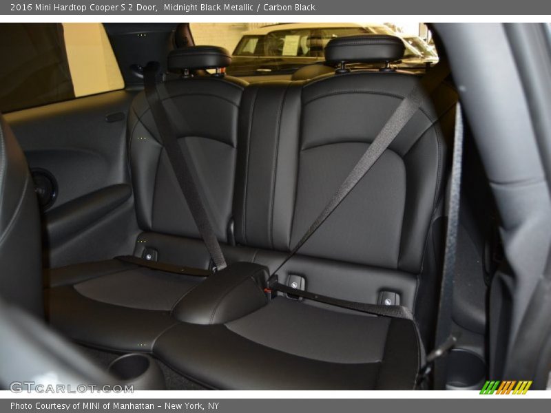 Rear Seat of 2016 Hardtop Cooper S 2 Door
