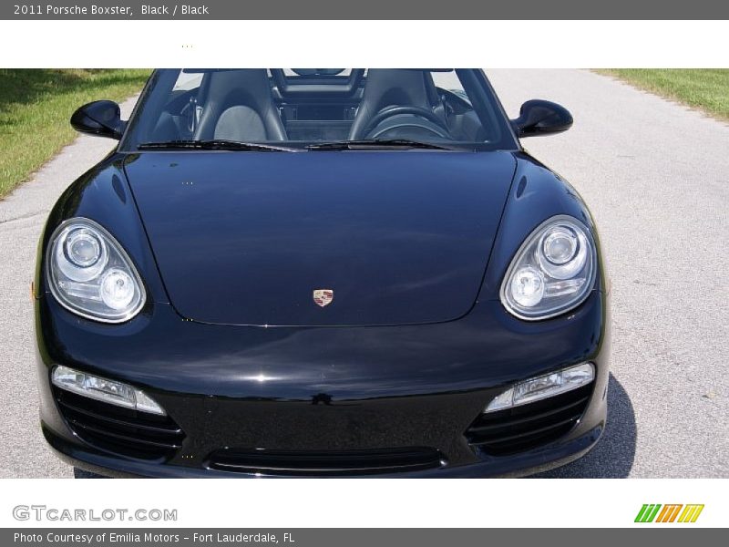 Black / Black 2011 Porsche Boxster