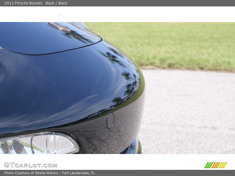 Black / Black 2011 Porsche Boxster