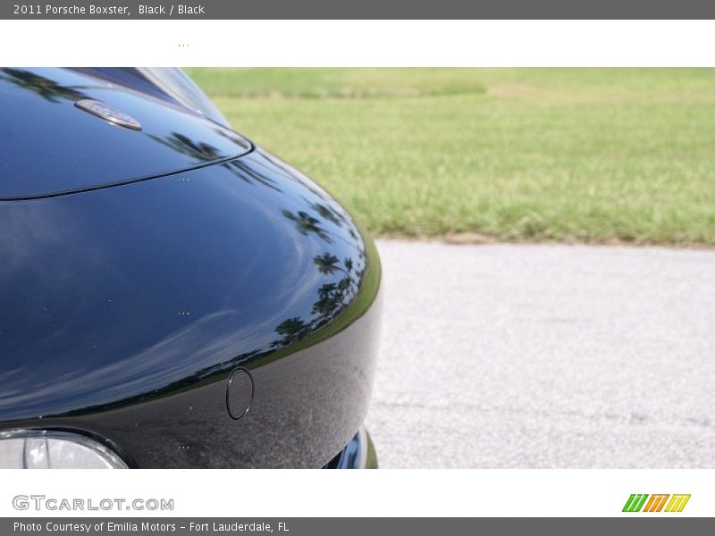 Black / Black 2011 Porsche Boxster