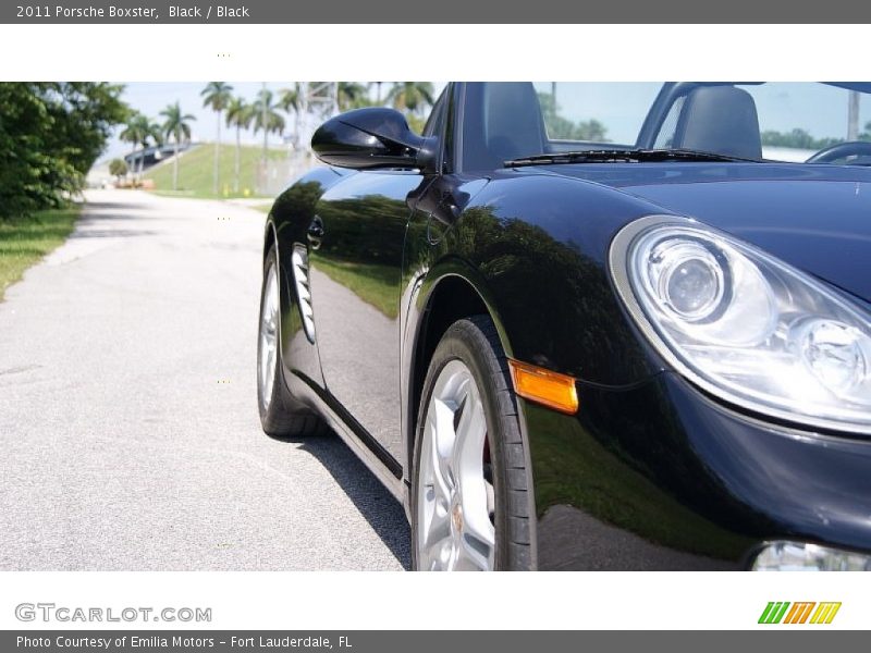 Black / Black 2011 Porsche Boxster