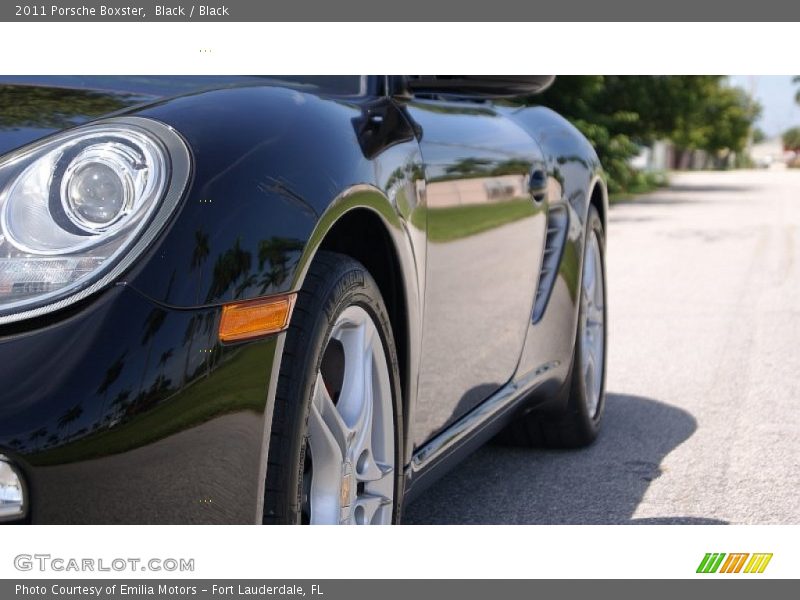 Black / Black 2011 Porsche Boxster