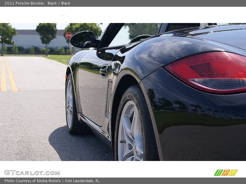 Black / Black 2011 Porsche Boxster