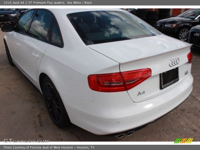 Ibis White / Black 2016 Audi A4 2.0T Premium Plus quattro