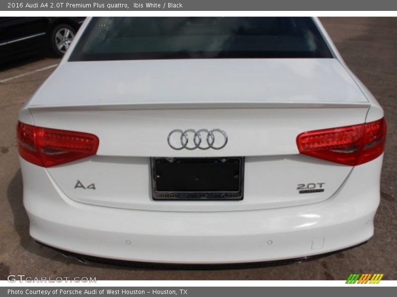 Ibis White / Black 2016 Audi A4 2.0T Premium Plus quattro