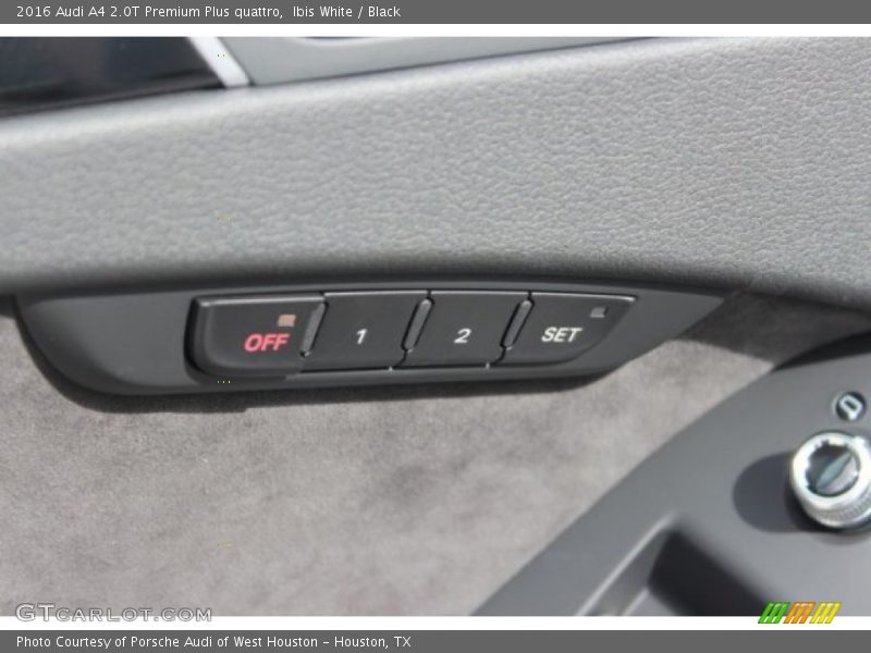 Ibis White / Black 2016 Audi A4 2.0T Premium Plus quattro