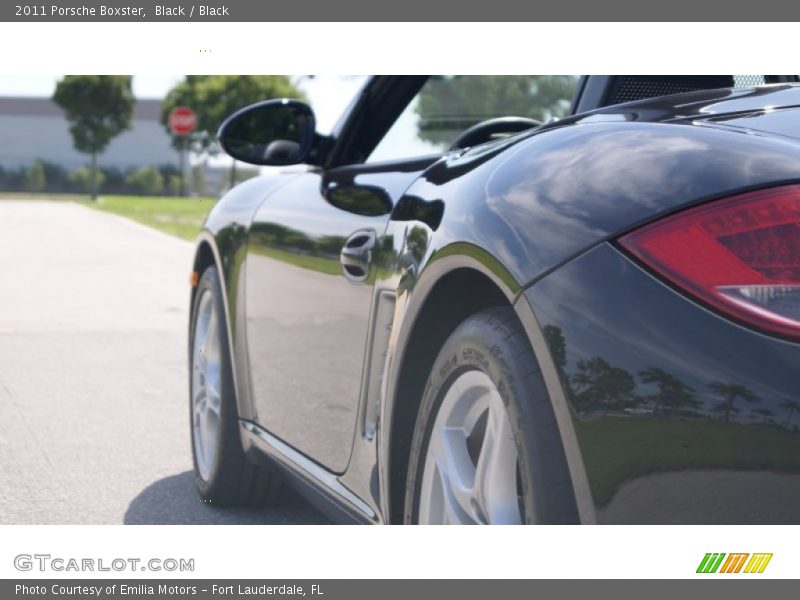 Black / Black 2011 Porsche Boxster