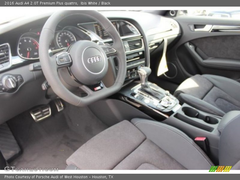Ibis White / Black 2016 Audi A4 2.0T Premium Plus quattro