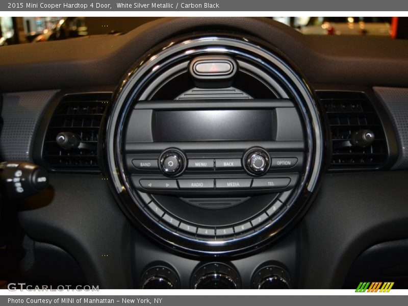 White Silver Metallic / Carbon Black 2015 Mini Cooper Hardtop 4 Door