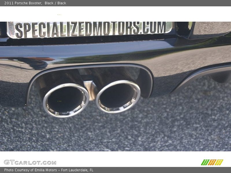 Black / Black 2011 Porsche Boxster