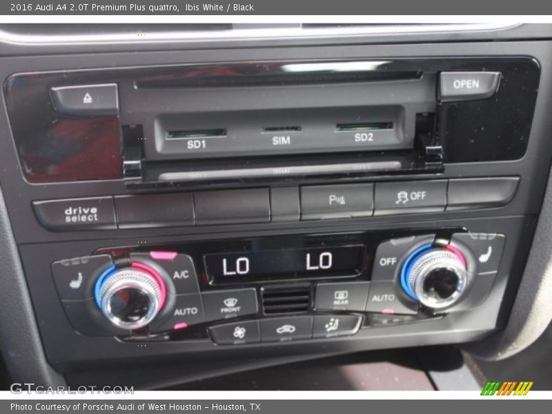 Ibis White / Black 2016 Audi A4 2.0T Premium Plus quattro