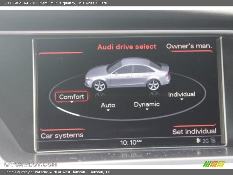 Ibis White / Black 2016 Audi A4 2.0T Premium Plus quattro