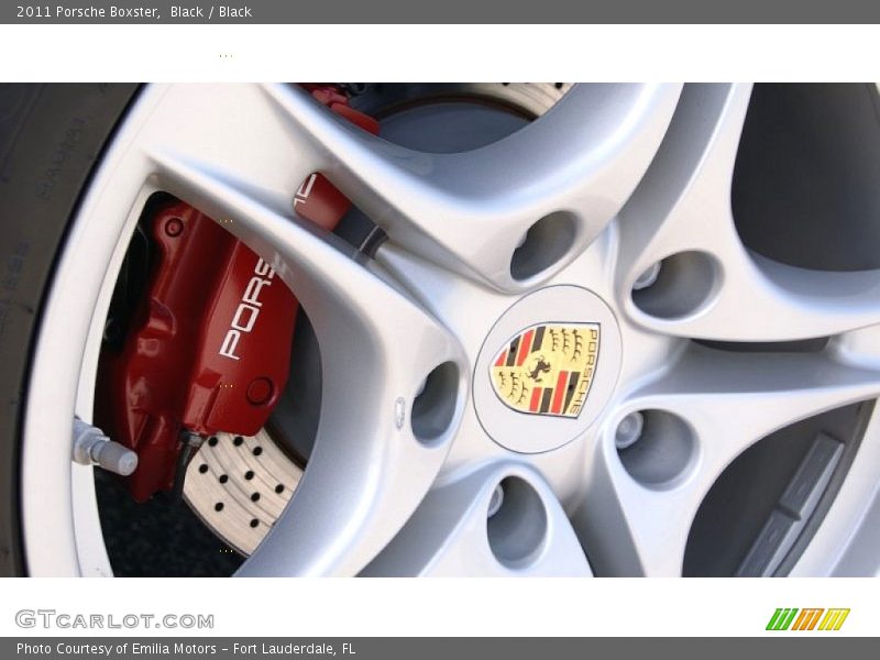 Black / Black 2011 Porsche Boxster