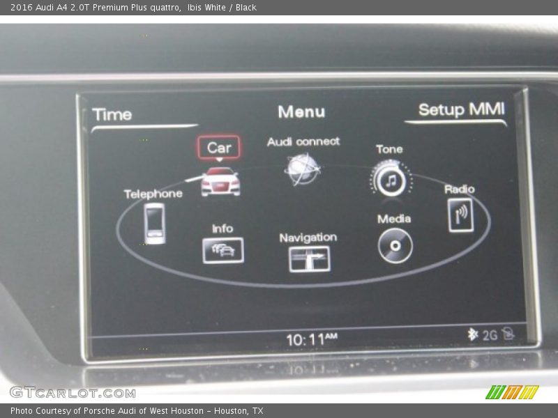 Ibis White / Black 2016 Audi A4 2.0T Premium Plus quattro
