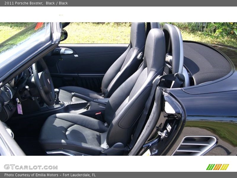 Black / Black 2011 Porsche Boxster