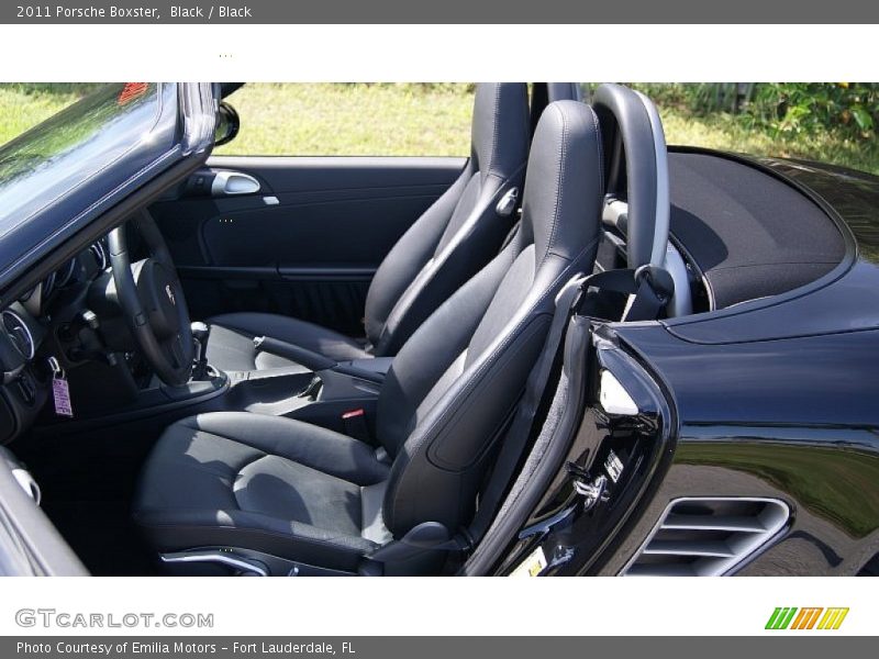 Black / Black 2011 Porsche Boxster