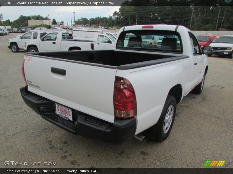 Super White / Graphite Gray 2005 Toyota Tacoma Regular Cab