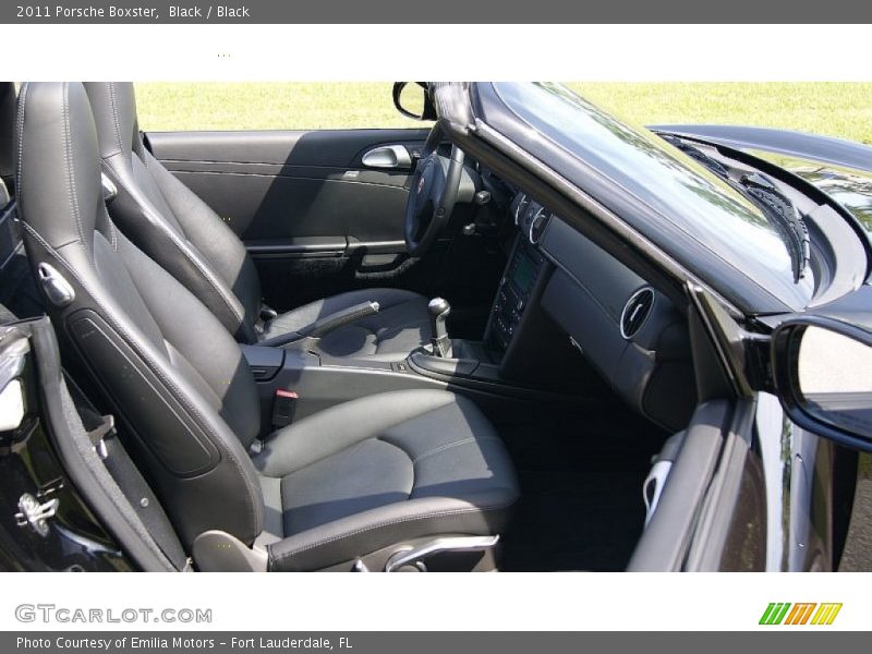 Black / Black 2011 Porsche Boxster