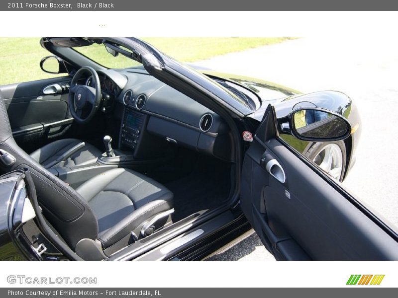 Black / Black 2011 Porsche Boxster