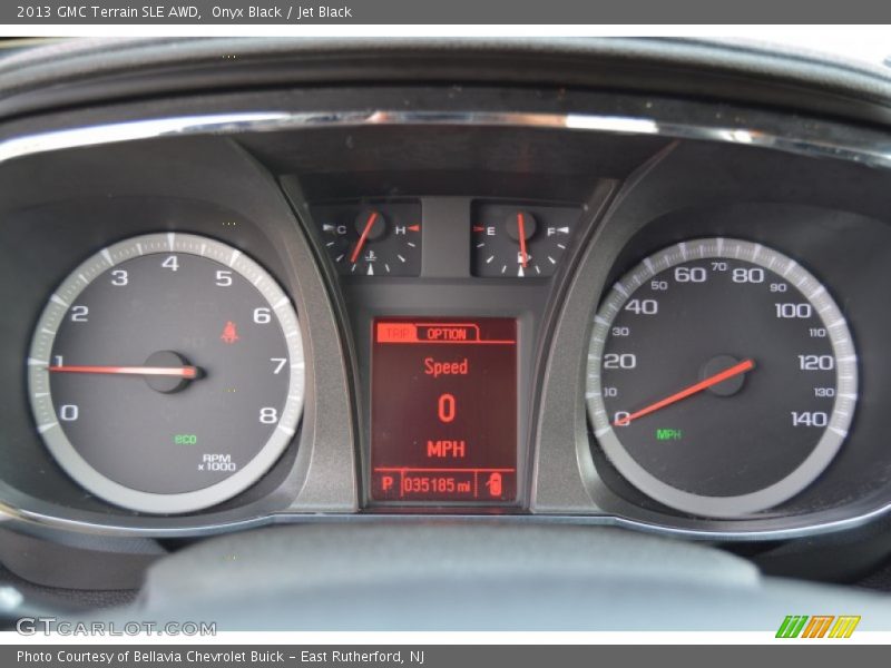 Onyx Black / Jet Black 2013 GMC Terrain SLE AWD
