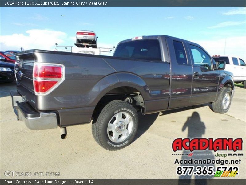 Sterling Grey / Steel Grey 2014 Ford F150 XL SuperCab