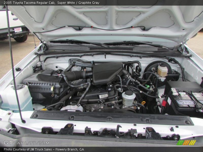 Super White / Graphite Gray 2005 Toyota Tacoma Regular Cab