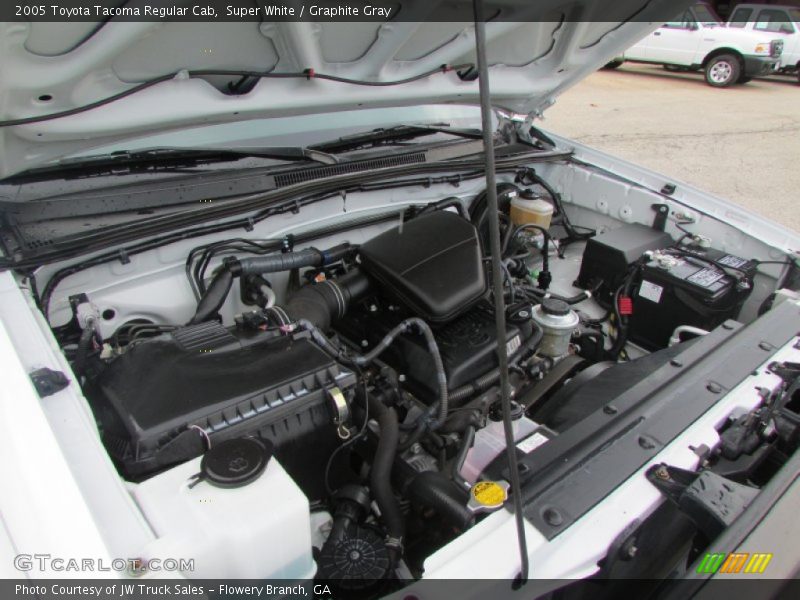 Super White / Graphite Gray 2005 Toyota Tacoma Regular Cab