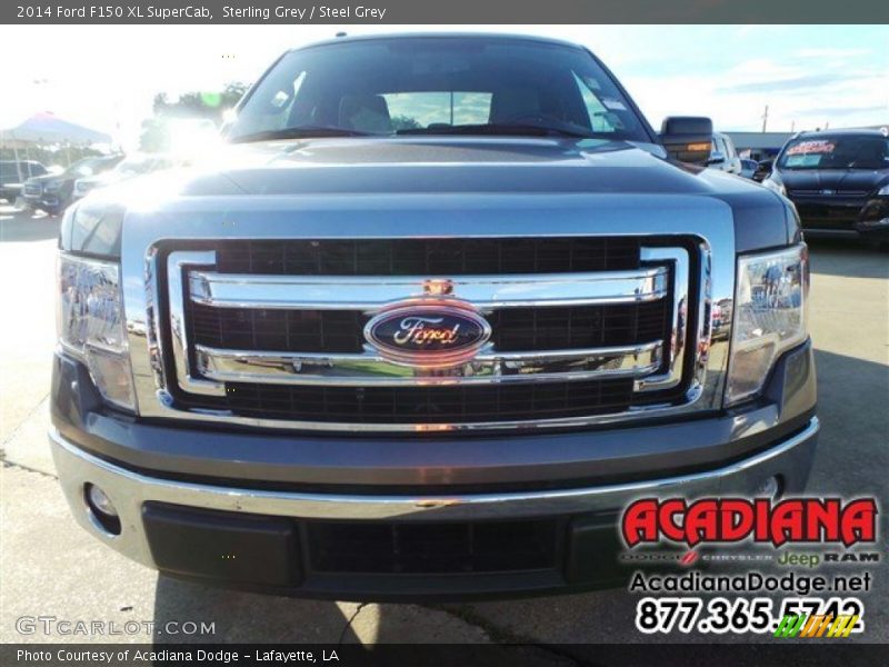 Sterling Grey / Steel Grey 2014 Ford F150 XL SuperCab