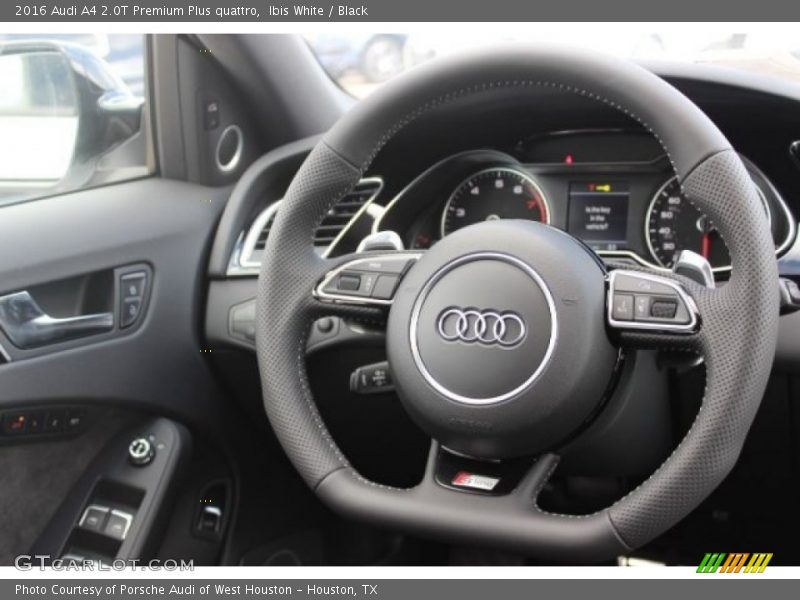 Ibis White / Black 2016 Audi A4 2.0T Premium Plus quattro