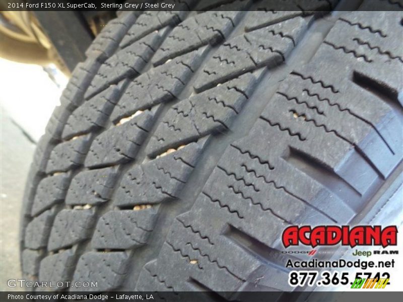 Sterling Grey / Steel Grey 2014 Ford F150 XL SuperCab