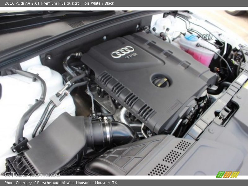 Ibis White / Black 2016 Audi A4 2.0T Premium Plus quattro