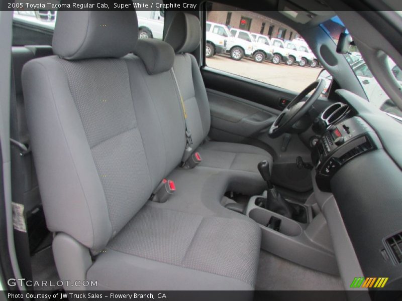 Super White / Graphite Gray 2005 Toyota Tacoma Regular Cab