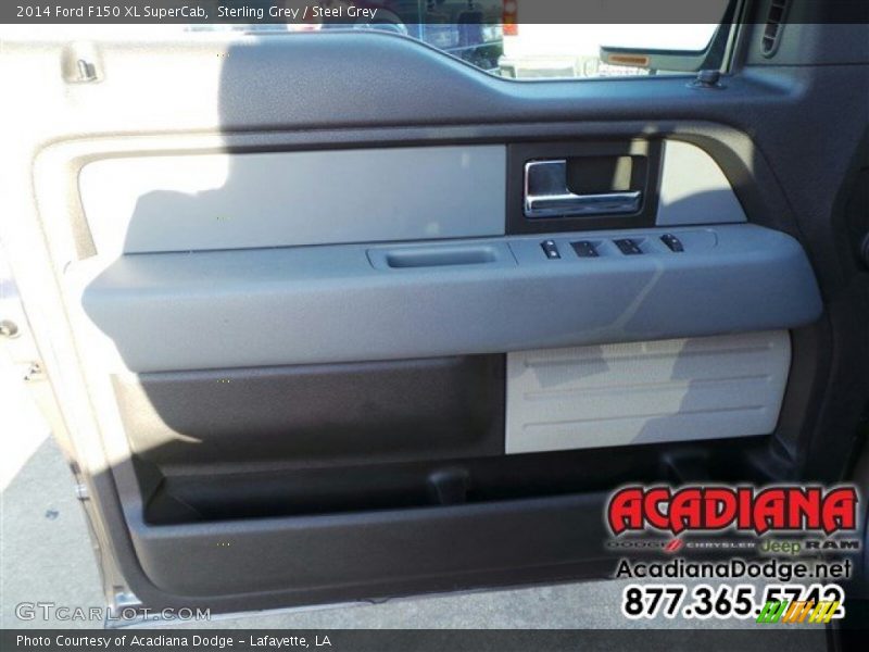 Sterling Grey / Steel Grey 2014 Ford F150 XL SuperCab