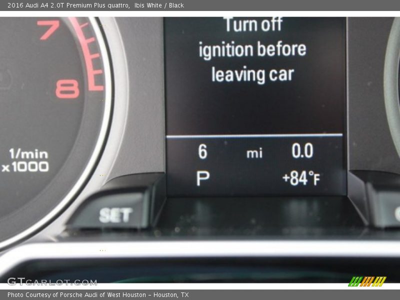 Ibis White / Black 2016 Audi A4 2.0T Premium Plus quattro