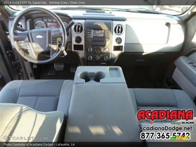 Sterling Grey / Steel Grey 2014 Ford F150 XL SuperCab