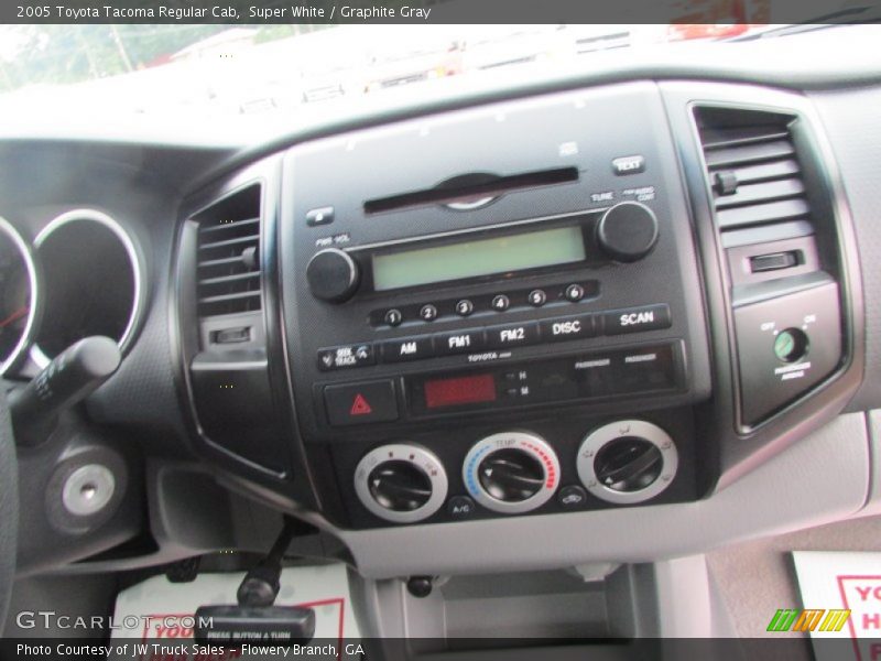 Super White / Graphite Gray 2005 Toyota Tacoma Regular Cab