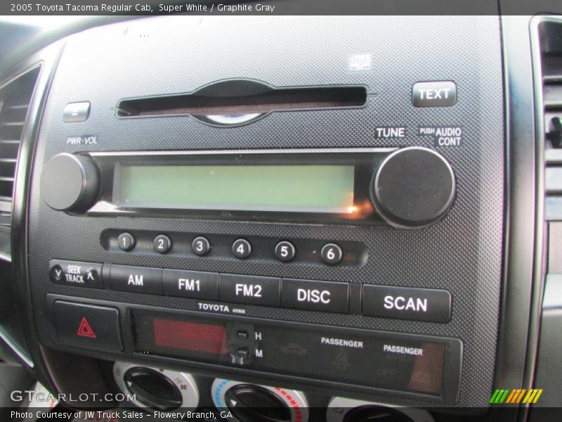 Super White / Graphite Gray 2005 Toyota Tacoma Regular Cab