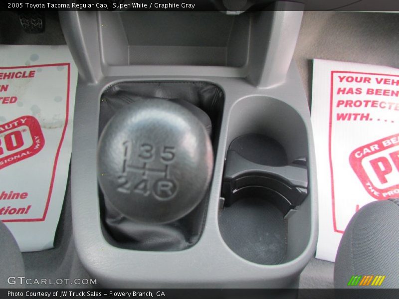 Super White / Graphite Gray 2005 Toyota Tacoma Regular Cab