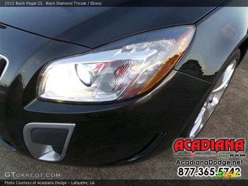 Black Diamond Tricoat / Ebony 2013 Buick Regal GS