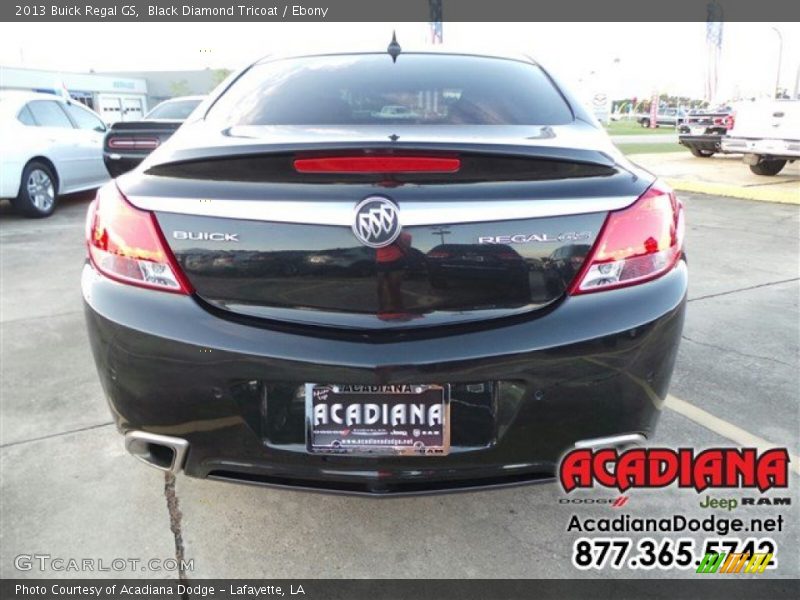 Black Diamond Tricoat / Ebony 2013 Buick Regal GS