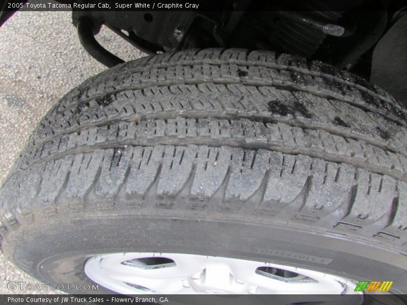 Super White / Graphite Gray 2005 Toyota Tacoma Regular Cab
