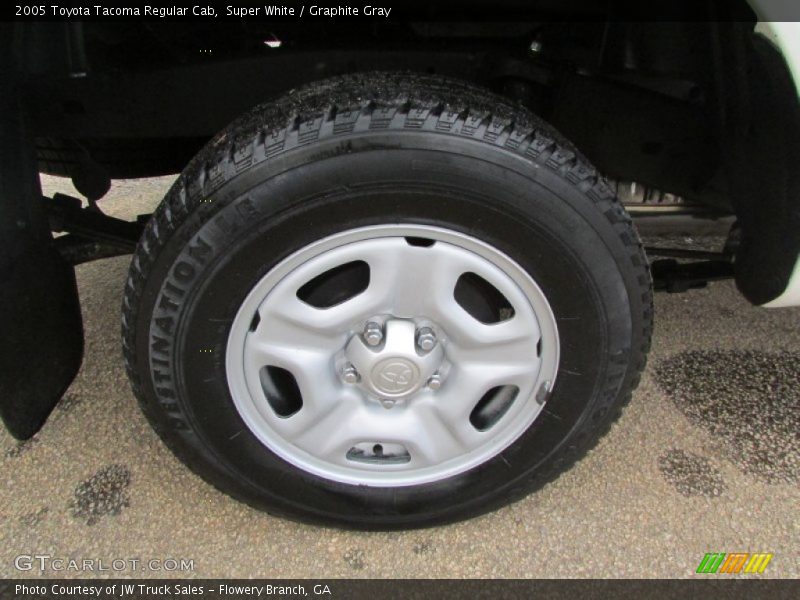 Super White / Graphite Gray 2005 Toyota Tacoma Regular Cab