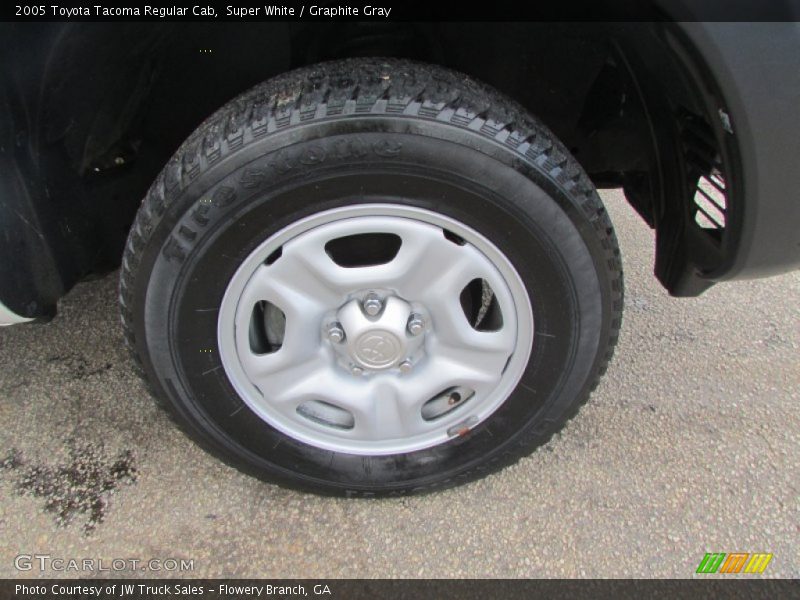Super White / Graphite Gray 2005 Toyota Tacoma Regular Cab