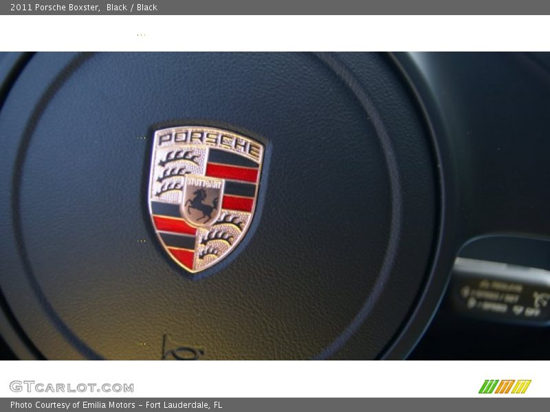 Black / Black 2011 Porsche Boxster