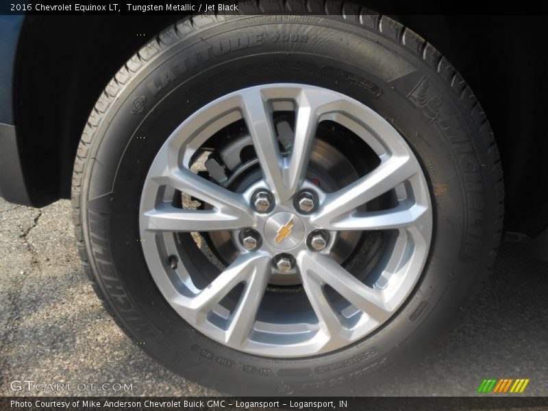 Tungsten Metallic / Jet Black 2016 Chevrolet Equinox LT