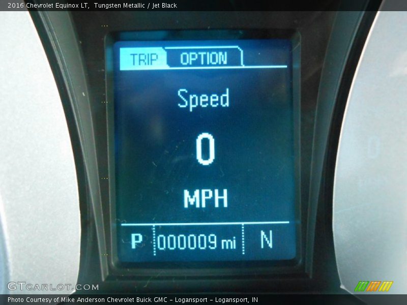 Tungsten Metallic / Jet Black 2016 Chevrolet Equinox LT