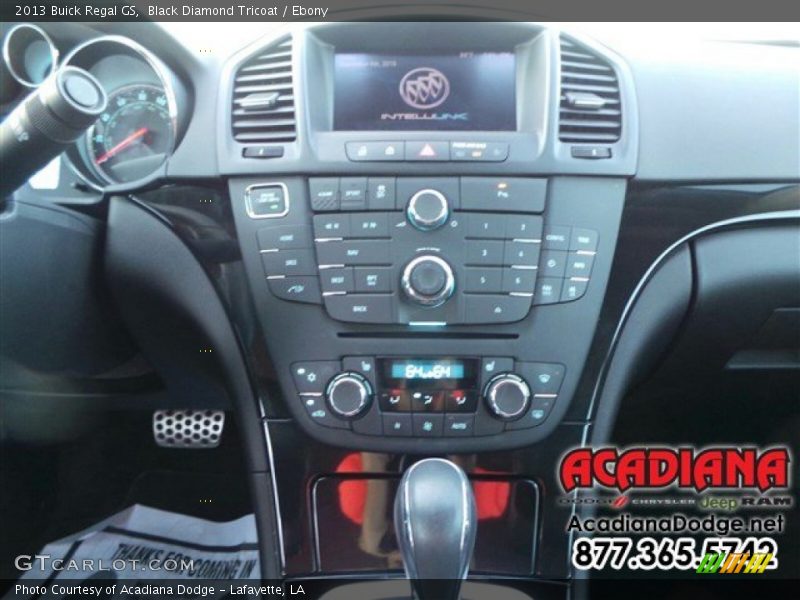 Black Diamond Tricoat / Ebony 2013 Buick Regal GS