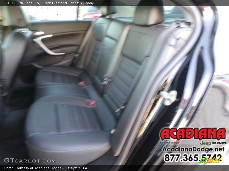 Black Diamond Tricoat / Ebony 2013 Buick Regal GS