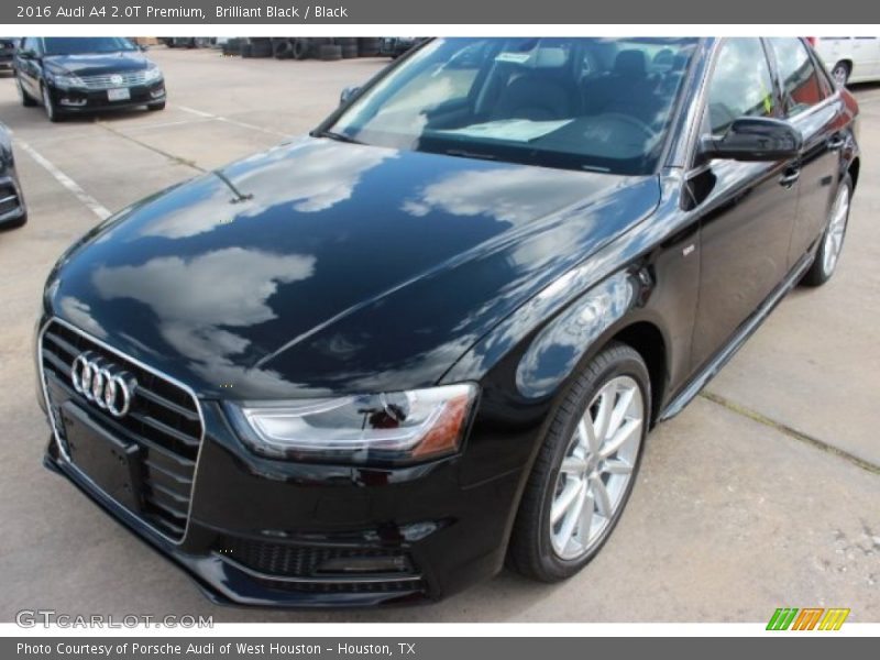 Brilliant Black / Black 2016 Audi A4 2.0T Premium