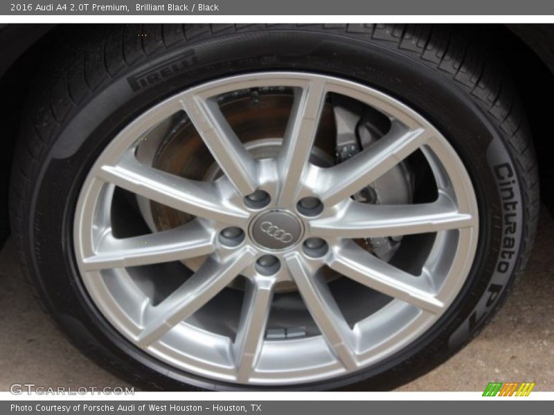 Brilliant Black / Black 2016 Audi A4 2.0T Premium